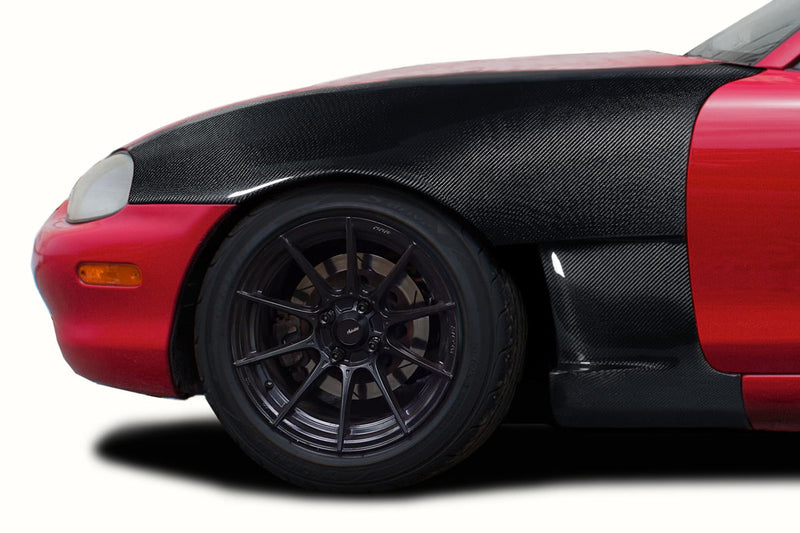 1999-2005 Mazda Miata Carbon Creations Delta Front Fenders - 2 Pieces