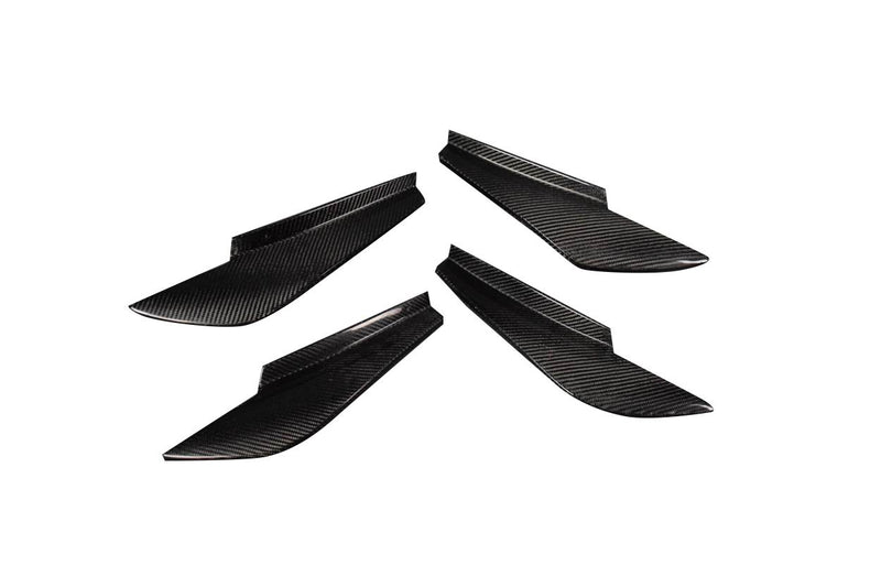 2022-2023 Toyota GR86 / Subaru BRZ Carbon Creations GT Competition Rear Bumper Canards - 4 Pieces