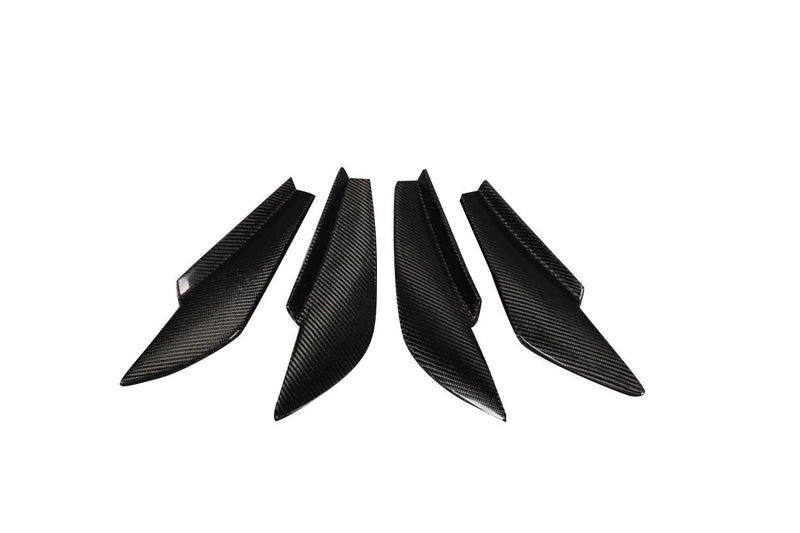 2022-2023 Toyota GR86 / Subaru BRZ Carbon Creations GT Competition Rear Bumper Canards - 4 Pieces