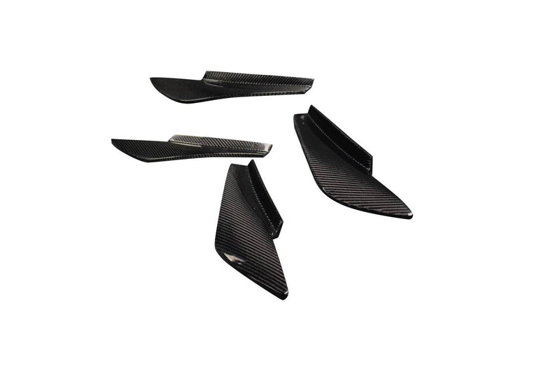2022-2023 Toyota GR86 / Subaru BRZ Carbon Creations GT Competition Rear Bumper Canards - 4 Pieces