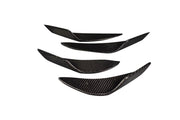 2022-2023 Toyota GR86 / Subaru BRZ Carbon Creations GT Competition Front Bumper Canards - 4 Pieces