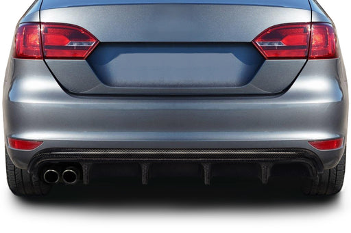 2011-2014 Volkswagen Jetta GLI Carbon Creations Circuit Rear Diffuser - 1 Piece