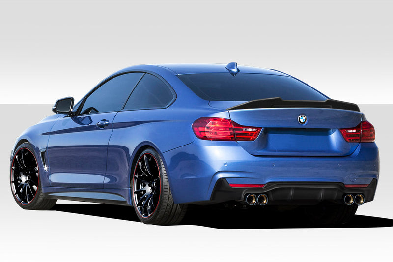 2014-2020 BMW 4 Series F32 Duraflex M Performance Look Body Kit - 5 Piece - Includes M Performance Look Front Lip Under Air Dam Spoiler (109781) 3DS Rear Diffuser (116991) Plasma Rear Wing Spoiler (116173)
