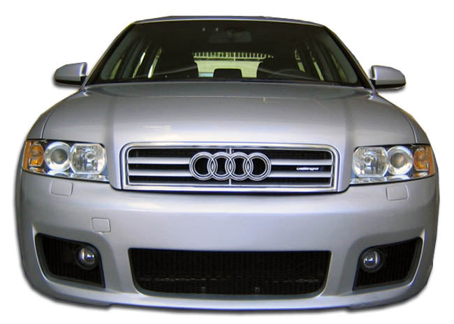 2002-2005 Audi A4 B6 Duraflex OTG Body Kit - 4 Piece - Includes OTG Front Bumper Cover (103223) R-1 Rear Under Spoiler Air Dam (100289) and R-1 Side Skirts Rocker Panels (100290)