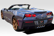2014-2019 Chevrolet Corvette C7 Duraflex Apex Body Kit - 7 Piece - Includes Apex Front Splitter (112367), Thunderbolt Side Splitters (112368) and GT Concept Rear Diffuser (112436)