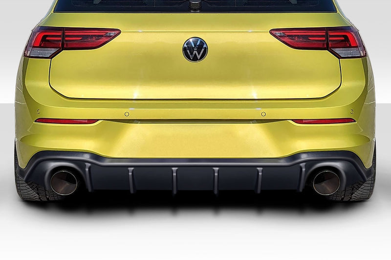2022-2024 Volkswagen Golf GTI Duraflex Zamba Rear Diffuser - 1 Piece