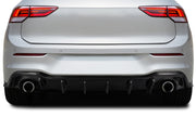 2022-2024 Volkswagen Golf GTI Carbon Creations Zamba Rear Diffuser - 1 Piece