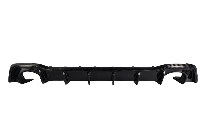 2022-2023 Volkswagen Golf GTI Carbon Creations Zamba Rear Diffuser - 1 Piece
