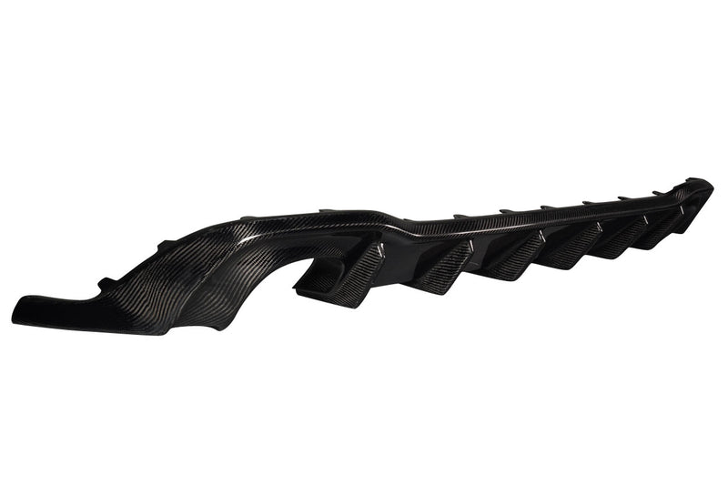 2022-2023 Volkswagen Golf GTI Carbon Creations Zamba Rear Diffuser - 1 Piece