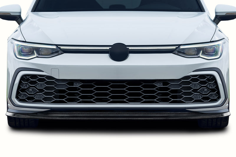 2022-2024 Volkswagen Golf GTI Carbon Creations Zamba Front Lip Spoiler Air Dam - 1 Piece