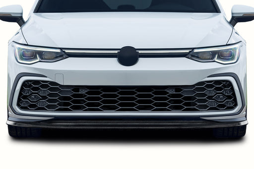 2022-2024 Volkswagen Golf GTI Carbon Creations Zamba Front Lip Spoiler Air Dam - 1 Piece