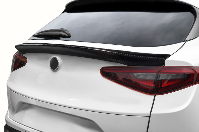 2018-2023 Alfa Romeo Stelvio Carbon Creations Signal Rear Mid Wing Spoiler - 1 Piece