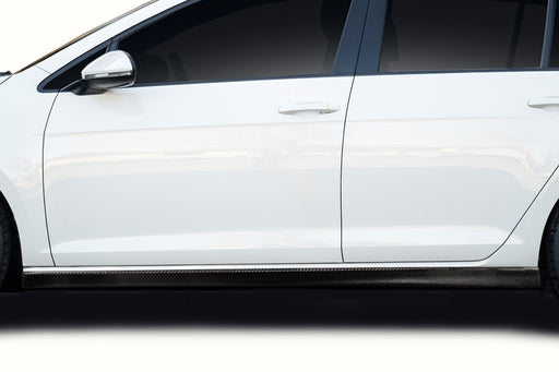2015-2021 Volkswagen Golf / GTI Carbon Creations Silk Side Skirt Rocker Panels - 2 Pieces (s)