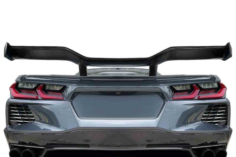 2020-2023 Chevrolet Corvette Carbon Creations Savannah Rear Wing Spoiler - 4 Pieces