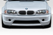 1999-2006 BMW 3 Series E46 2DR 4DR Duraflex Savala Front Bumper Cover - 1 Piece