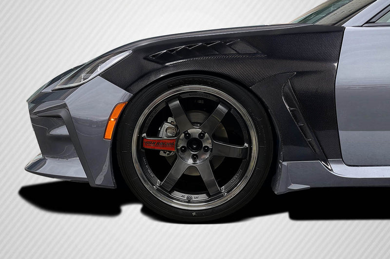 2022-2025 Toyota GR86 / Subaru BRZ Carbon Creations Vortex Front Fenders - 2 Pieces