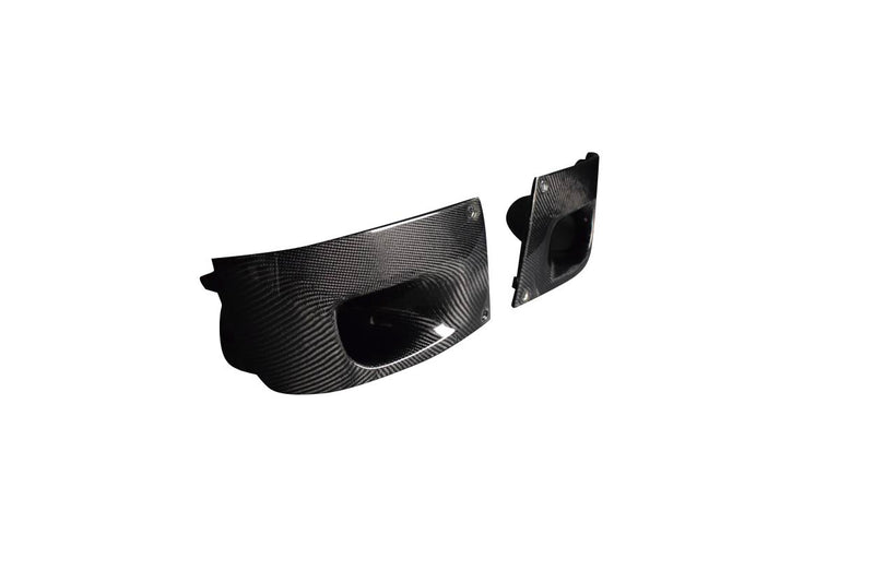 2011-2014 Subaru Impreza WRX / STI Carbon Creations Air Raider Front Bumper Air Vent Duct - 2 Pieces