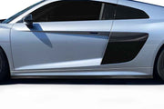 2017-2018 Audi R8 Vesta Side Skirt Rocker Panel Splitters - 2 Pieces (s)
