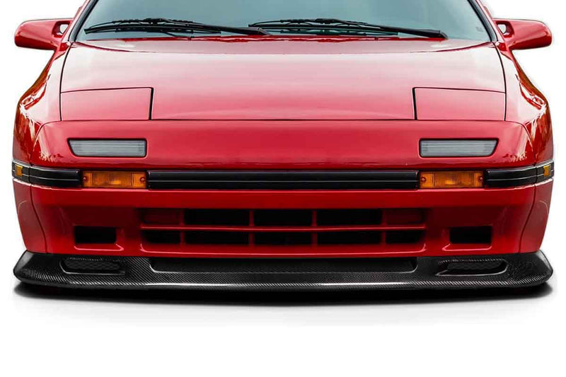 1986-1991 Mazda RX-7 Carbon Creations Apex Front Lip Spoiler Air Dam - 1 Piece