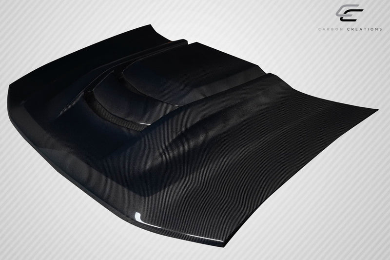 2002-2008 Chevrolet Trailblazer Carbon Creations ZR1 V2 Look Hood - 1 Piece