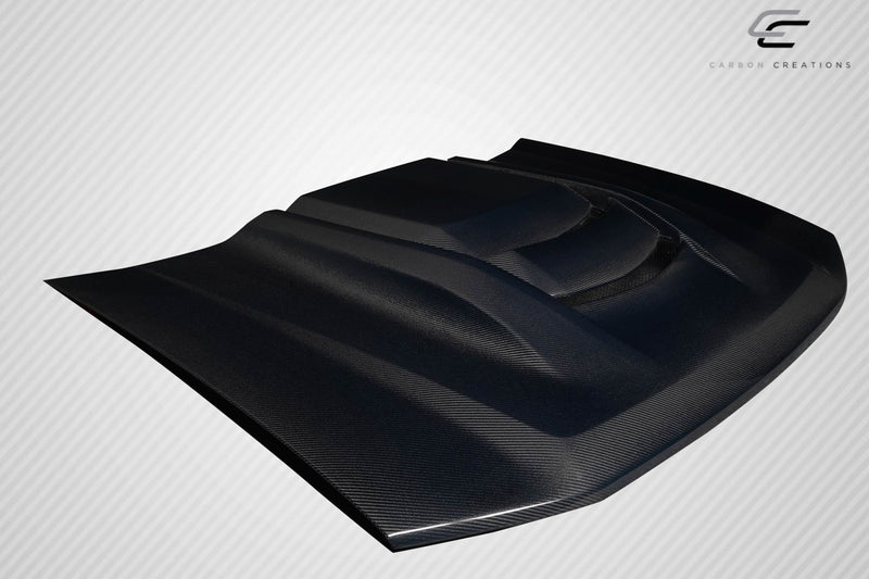 2002-2008 Chevrolet Trailblazer Carbon Creations ZR1 V2 Look Hood - 1 Piece