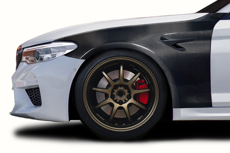 2018-2023 BMW M5 F90 Carbon Creations OEM Look Front Fenders - 2 Pieces