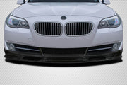 2011-2016 BMW 5 Series F10 4DR Carbon Creations Wave Front Lip Spoiler Air Dam - 1 Piece