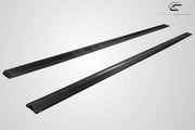 2008-2014 Mercedes Benz C Class W204 Carbon Creations Radian Side Skirt Rocker Panel Splitters - 2 Pieces