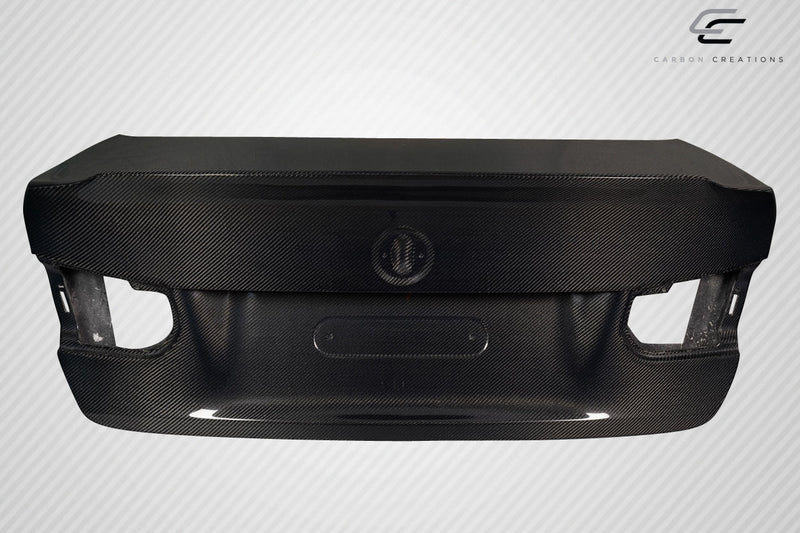 2012-2018 BMW 3 Series F30 Carbon Creations Sweeper Rear Trunk - 1 Piece