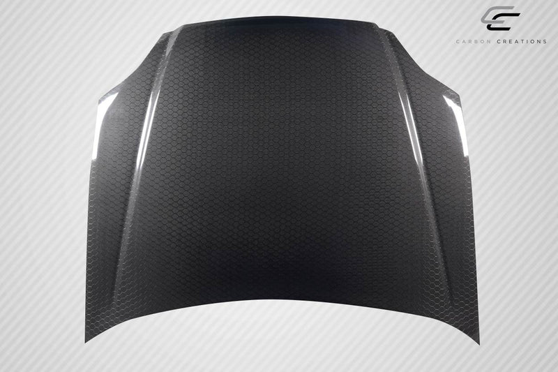 1999-2000 Honda Civic Carbon Creations Geo6ix Dritech OEM Look Hood - 1 Piece