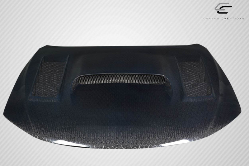 2008-2011 Subaru Impreza 2008-2014 WRX STI Carbon Creations Geo6ix Dritech GT Concept Hood - 1 Piece