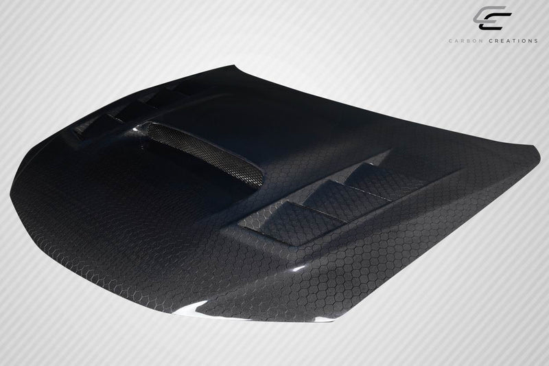 2008-2011 Subaru Impreza 2008-2014 WRX STI Carbon Creations Geo6ix Dritech GT Concept Hood - 1 Piece