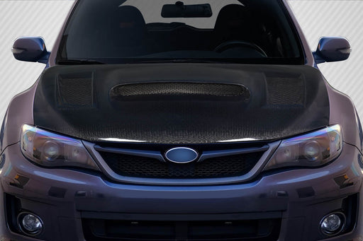 2008-2011 Subaru Impreza 2008-2014 WRX STI Carbon Creations Geo6ix Dritech GT Concept Hood - 1 Piece