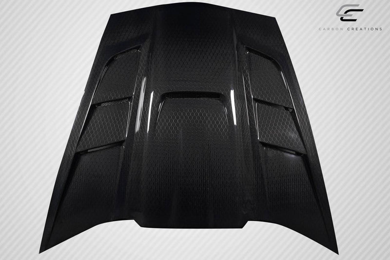 2005-2013 Chevrolet Corvette C6 Carbon Creations Geo6ix Dritech ZR Edition 2 Hood - 1 Piece