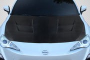 2013-2020 Scion FR-S Toyota 86 Subaru BRZ Carbon Creations Geo6ix Dritech 86-R Hood - 1 Piece