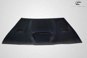 2008-2023 Dodge Challenger Carbon Creations Geo6ix Dritech Hellcat Look Hood - 1 Piece