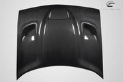 2008-2023 Dodge Challenger Carbon Creations Geo6ix Dritech Hellcat Look Hood - 1 Piece