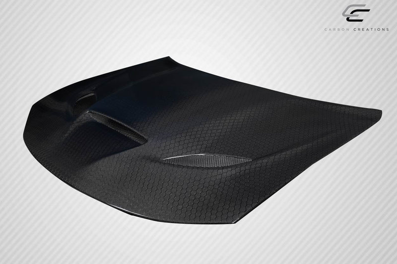 2015-2023 Dodge Charger Carbon Creations Geo6ix Dritech Hellcat Look Hood - 1 Piece
