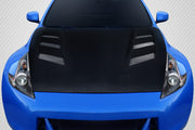 2009-2020 Nissan 370Z Z34 Carbon Creations Geo6ix AM-S Hood - 1 Piece