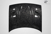 2008-2023 Dodge Challenger Carbon Creations AeroForge Dritech Hellcat Look Hood - 1 Piece