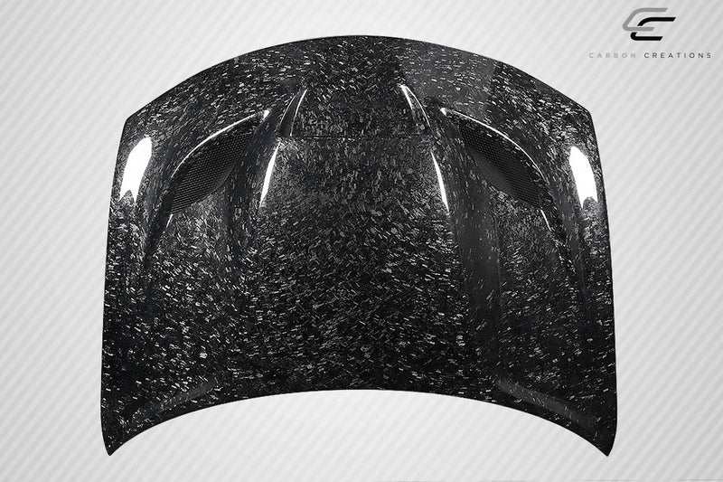 2015-2023 Dodge Charger Carbon Creations AeroForge Dritech Hellcat Look Hood - 1 Piece