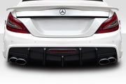 2012-2018 Mercedes CLS Class W218 Duraflex Vector Wide Body Rear Bumper Cover - 1 Piece