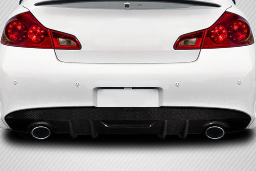 2010-2015 Infiniti G Sedan G35 G37 Q40 Carbon Creations Avera Rear Diffuser - 1 Piece
