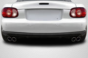 1999-2005 Mazda Miata Carbon Creations Mazdaspeed Look Rear Diffuser - 1 Piece (S)