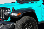 2020-2025 Jeep Gladiator Rubicon / Mojave Duraflex Duster Front Fender Flare Add Ons - 2 Pieces