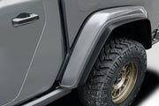 2020-2025 Jeep Gladiator Rubicon / Mojave Duraflex Duster Rear Fender Flare Add Ons - 2 Pieces
