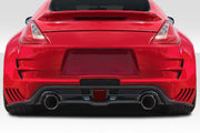 2009-2020 Nissan 370Z Z34 Duraflex Vantix Rear Bumper Cover - 2 Piece