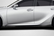 2021-2025 Lexus IS300 IS350 Carbon Creations Geisha Side Skirt Rocker Panels - 2 Pieces