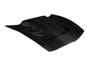 2014-2019 Chevrolet Corvette C7 Carbon Creations Eagle Eye Hood - 1 Piece
