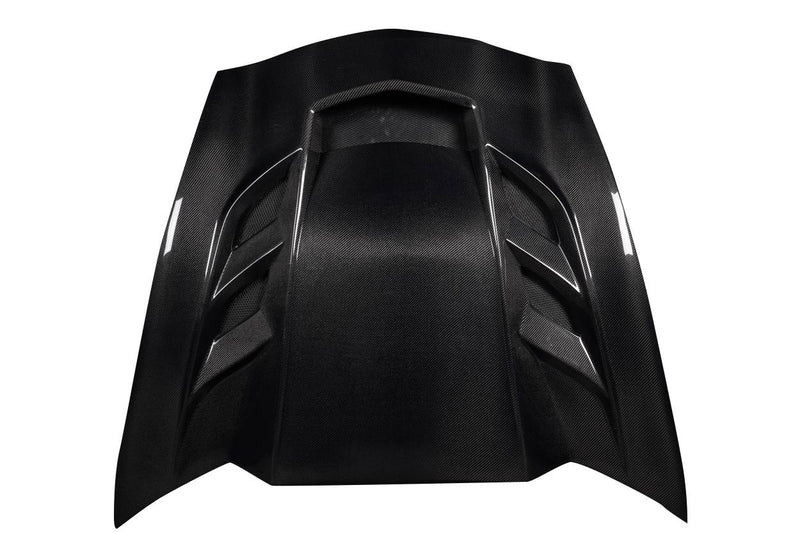 2014-2019 Chevrolet Corvette C7 Carbon Creations Eagle Eye Hood - 1 Piece